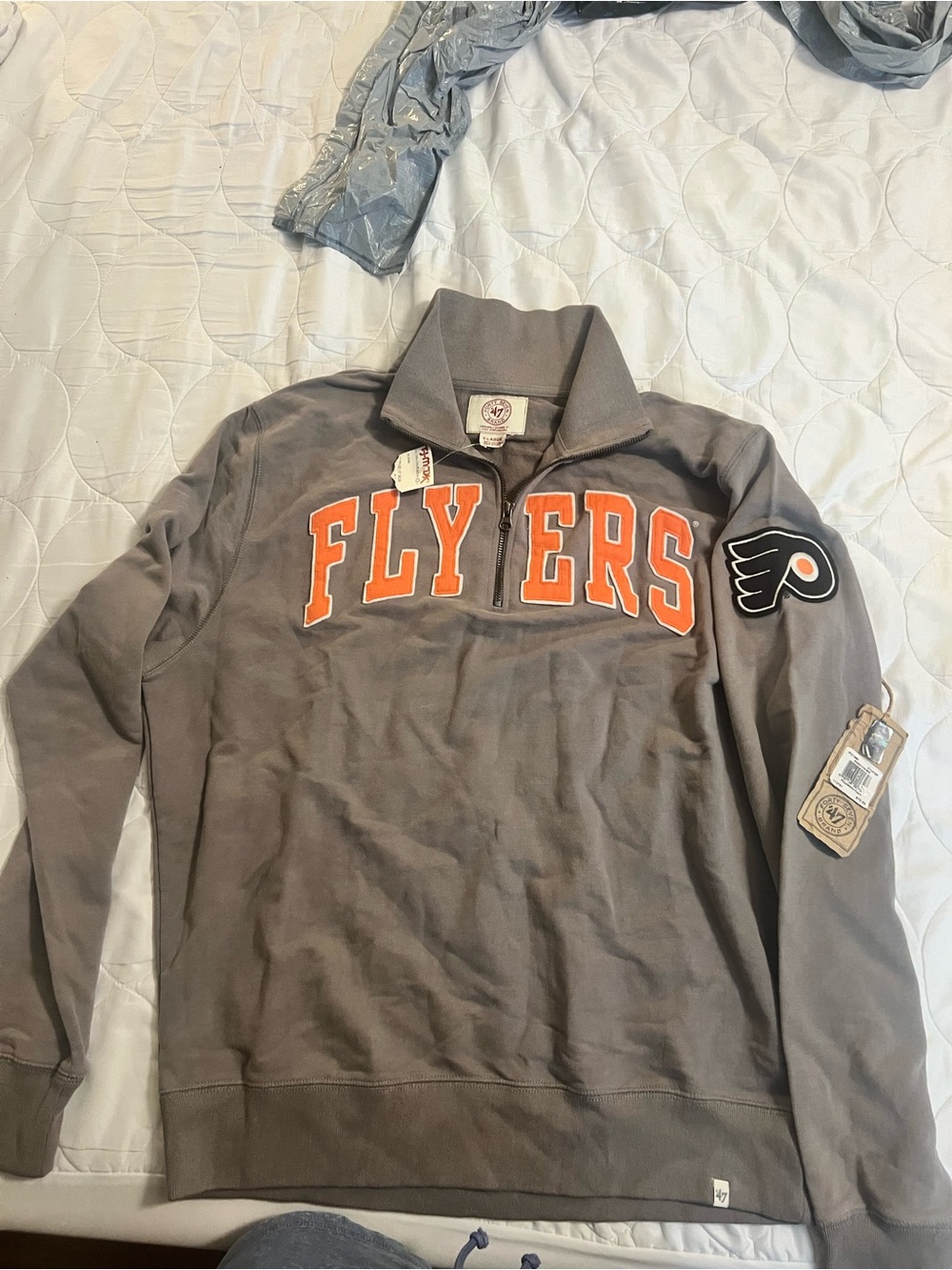 '47 Wolf Grey Flyers Sticker Tag with Holographic Seal